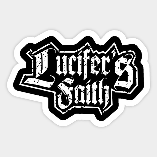 Lucifer's Faith A Grunge dark Gothic Design